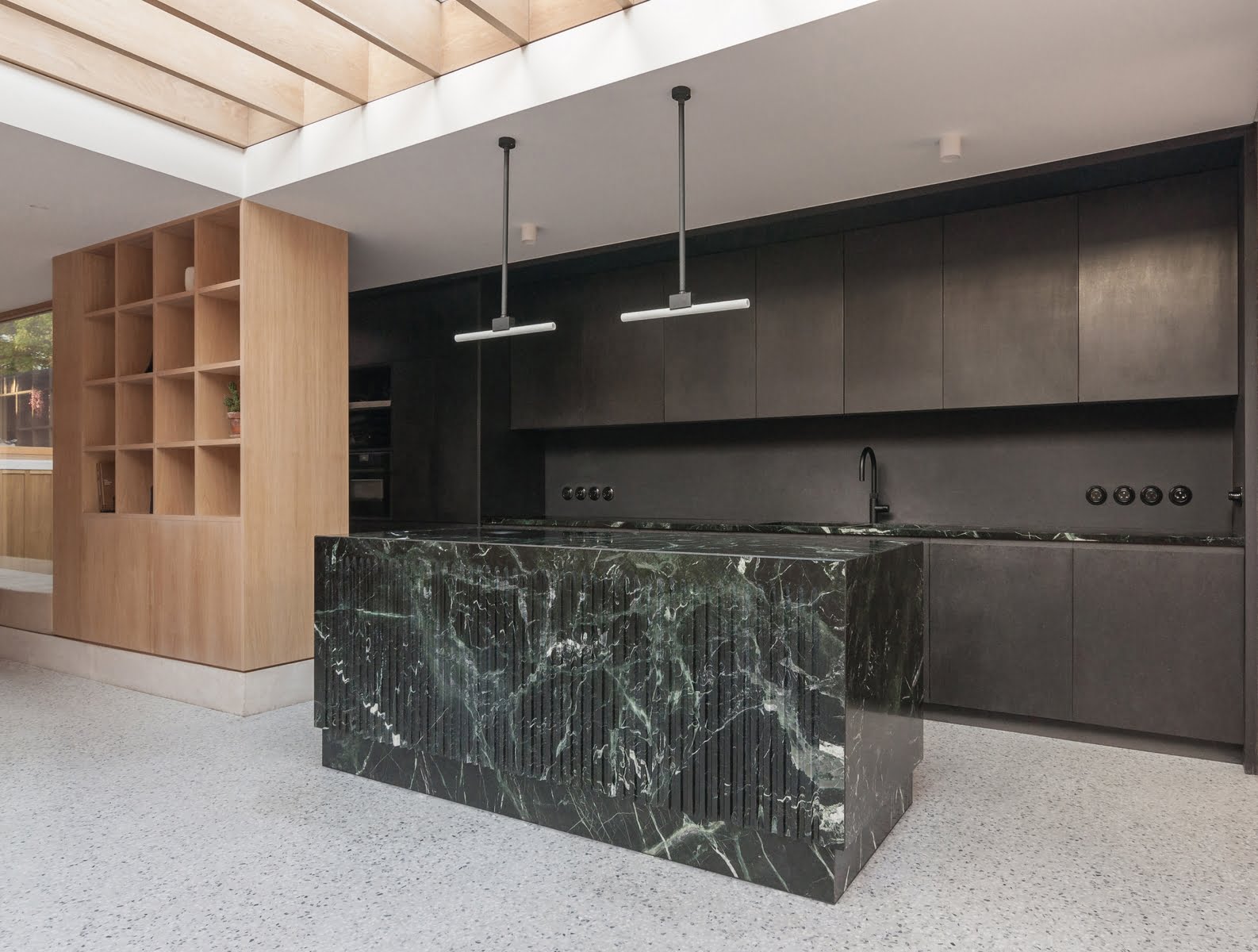 Luxury kitchens in black valchromat