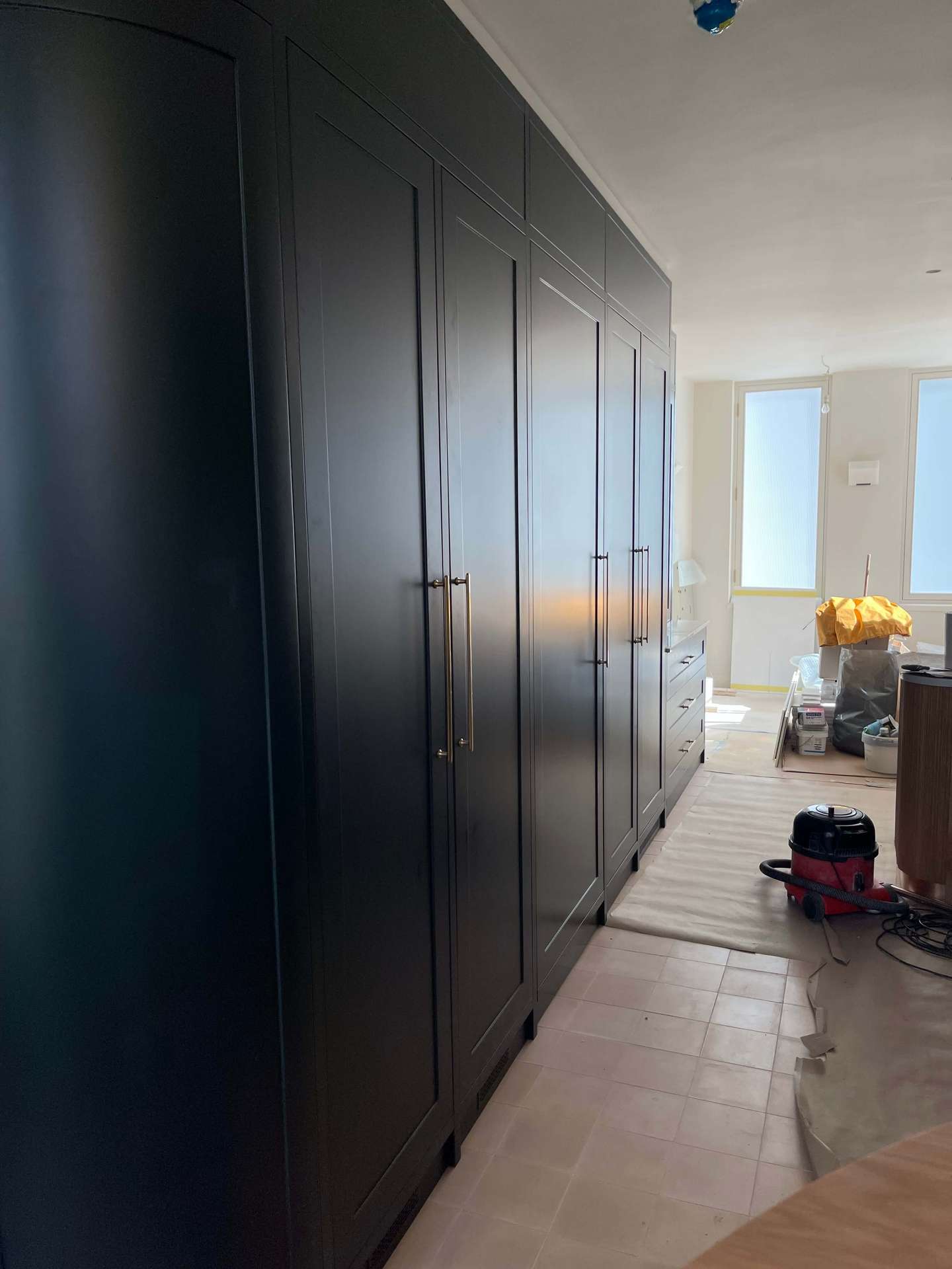 Built in secret door