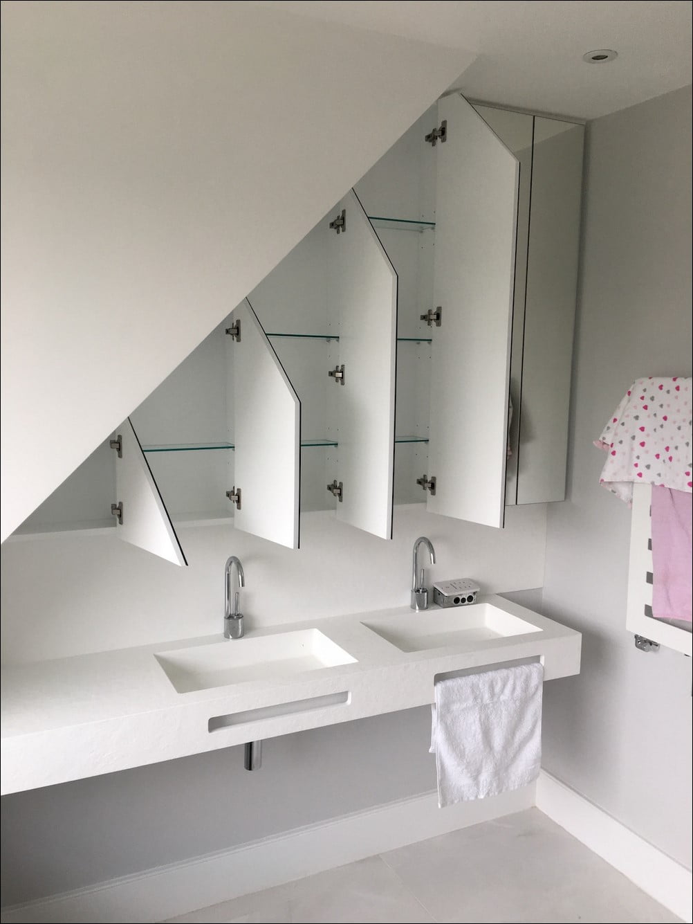 Custo made loft cabinets