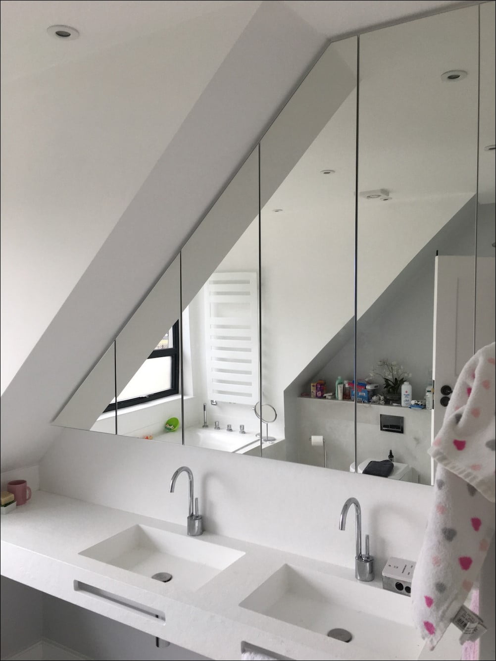 Custom bathroom in the loft