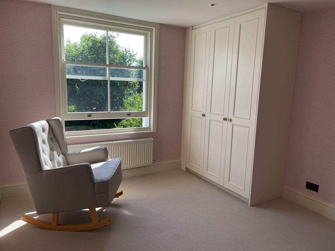 Shaker style wardrobe